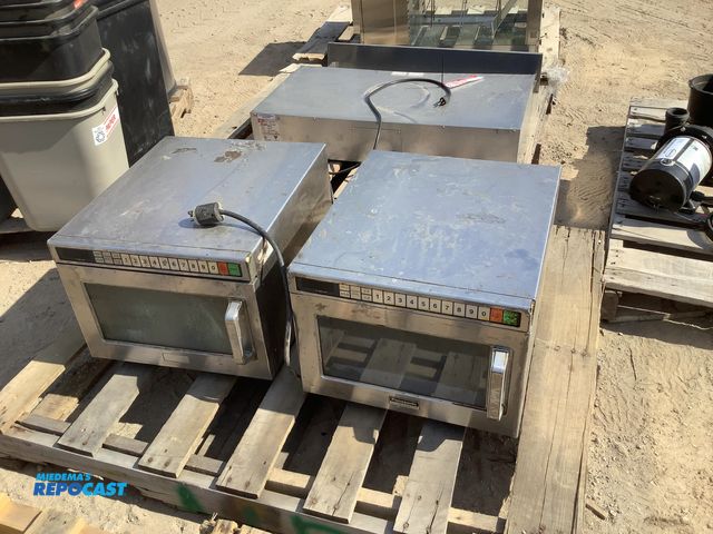 Lot 2-76335 - (2) Panasonic NE-1767R countertop ovens, 16.5”x19”x13”H