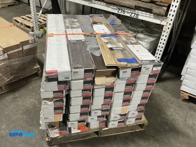 Repocast.com - Lot 2-21334 - Skid of Assorted Flooring from Pergo ...