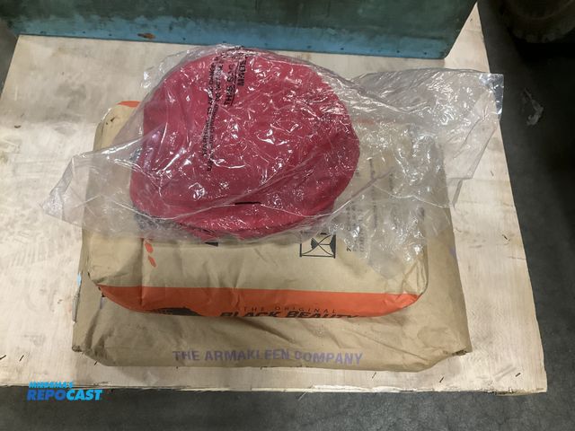 Lot 2-69526 - Sand Blasting Media Material and Hood - Two 50# never-opened bags of Armex Maintenance Grade XL abra...