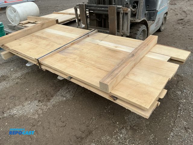 Lot 2-73137 - Lot of (2) Layers of 4/4 Maple - approx. 44" w x 8-9' long