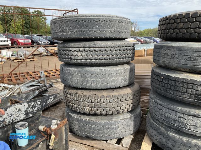 Lot 2-27502 - Set of (5) Truck Tires