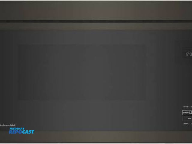 Lot 2-55291 - New KitchenAid KMMF330PBS Microwave Oven