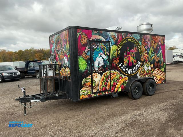 Lot 2-30980 - 2025 Quality Cargo 16' Tandem Axle Enclosed Food Trailer