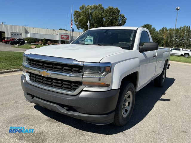 Lot 2-33410 - 2018 Chevrolet Silverado 1500 Regular Cab Long Box Pickup Truck 4x4