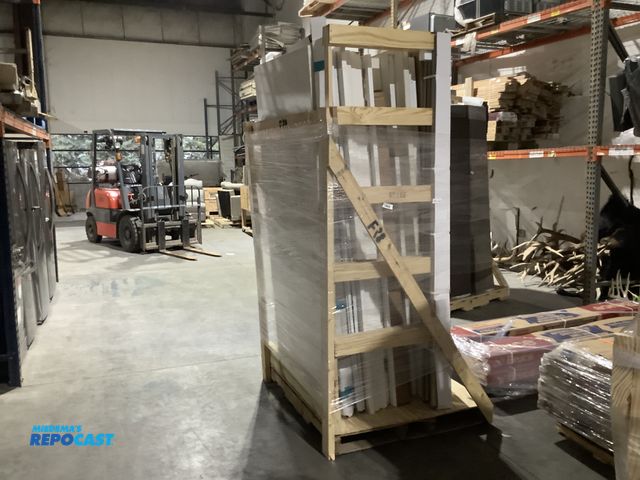 Lot 2-74563 - Skid lot of New Doors Including Wood Doors, Bifold Doors, Screen Doors, and More