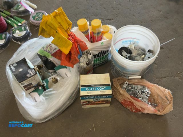 Lot 2-20272 - Lot of Assorted Items including (12) Assorted Cans of Great Stuff, Assorted Marking Flags, Assorted ...