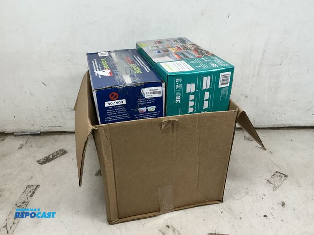 Lot 2-99170 - (3) boxes of Snapwear total solution 38-piece plastic food storage sets, and a Snapwear Pyrex total ...