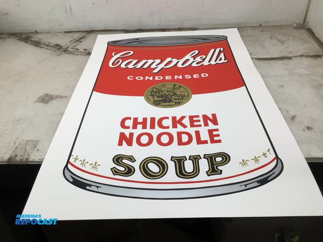 Lot 2-79977 - Andy Warhol (after) Campbell Soup Print screened on museum board