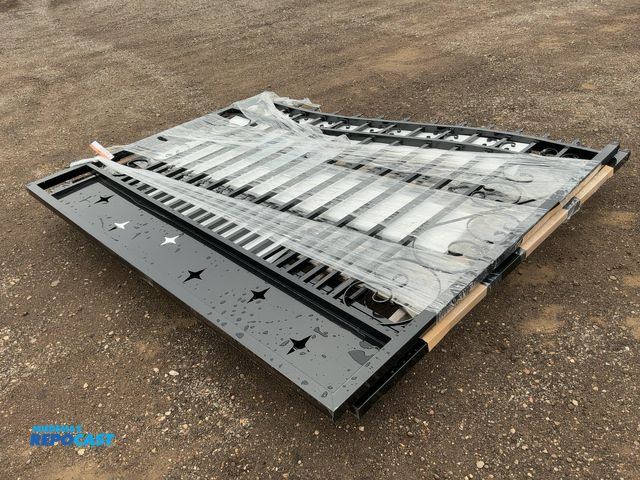 Lot 2-44304 - New Chery Industrial 16' Bi-Parting Gate, each section of gate measures approx. 94-1/2" wide x 90-3/...