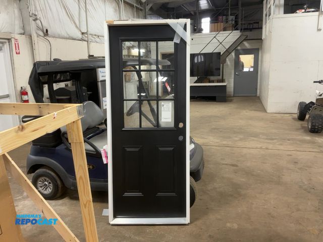 Lot 2-23337 - Masonite 32” Entrance Door, 32”x80” Door, 4-9/16” Frame, LH In-Swing, Nickel Hinges, Sill Plate, Unu...
