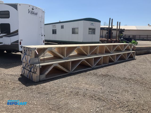 Lot 2-43807 - (21) floor trusses 27’ 1” long x 22”T x 3-1/2”W overall, unused