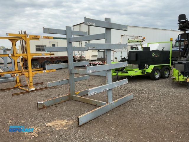 Lot 2-34463 - Metal 5-Tier Two Sided Cantilever Rack, welded together, arms stick out 30”,  68”x8’x8’ tall