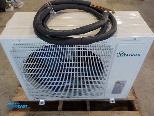Lot 2-30297 - New Lyita home/office split room type air conditioner. Cooling capacity 24,000 BTU. Heating capacity...