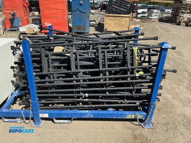 Lot 2-35729 - Rack of RV Bunk Ladders - metal