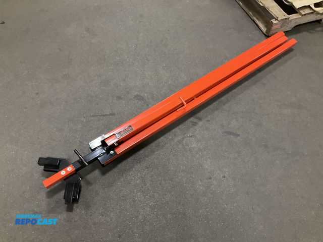 Lot 2-35144 - Lot of (1) mash T155 orange construction sign stand