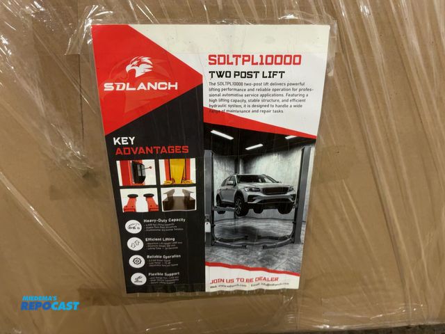 Lot 2-40737 - New SDLANCH Model TPL10000 Two Post Lift, 4500 KG Lifting Capacity, 1800mm Lifting Height, 220/380 V...