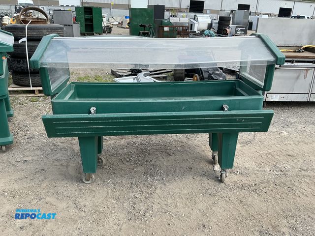 Lot 2-96433 - Cafeteria serving table.