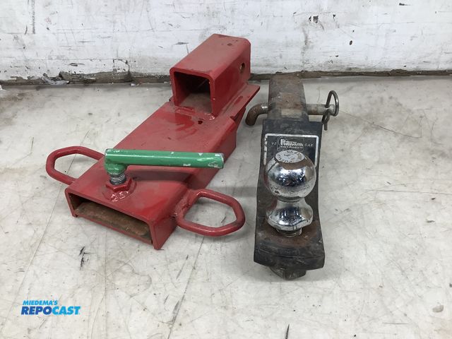 Lot 2-94927 - reese hitch with 1-7/8" ball and fork sleeve (attaches to fork)