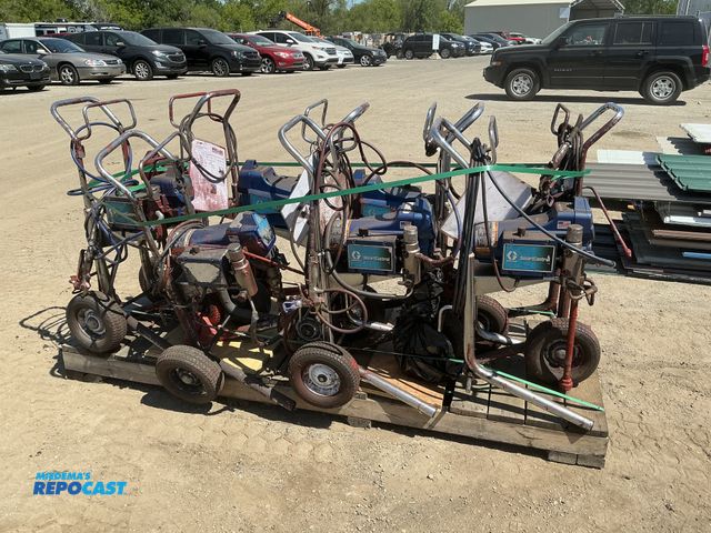 Lot 2-76814 - Lot of (8) SmartControl Weller Graco Airless Paint Sprayers