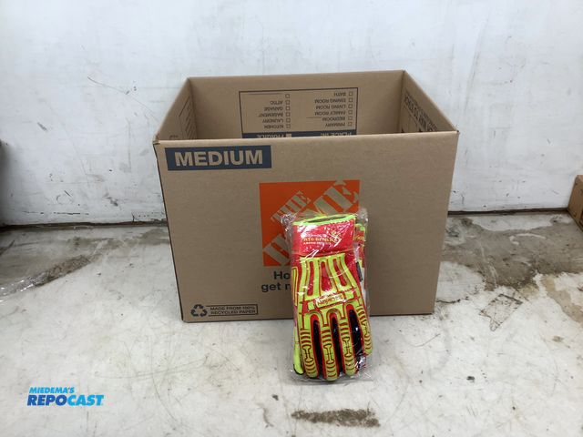 Lot 2-15627 - 19 HexArmor Rig lizard arctic 2033 Size 12/3xl gloves