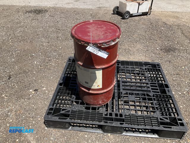 Lot 2-11970 - 120 lb drum of Mobile HTS Grease, unused