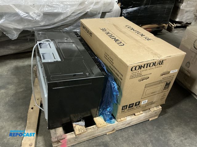 Lot 2-99396 - Scratch & Dent . . Microwave Oven Furrion 1.5cu ft model #FMCM15A-BL Microwave Oven and a Contoure 1...