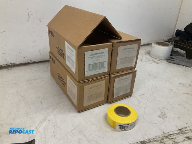 Lot 2-92464 - 40 Rolls of Swanson Taffeta Yellow Glo Flagging Tape