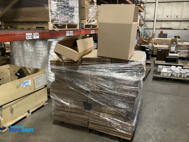 Lot 2-77142 - Approx (470) Cardboard Boxes of Various Sizes - Unused (Minor Damage on Some)