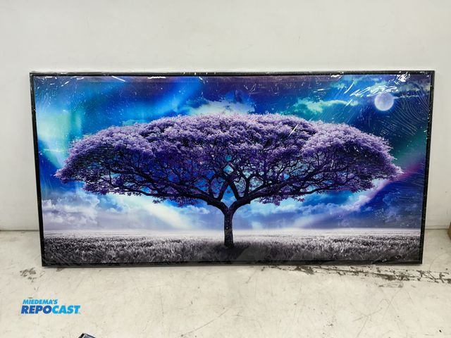 Lot 2-17159 - 1 New Purple Tree Diamond Canvas