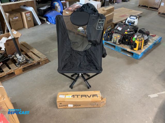 Lot 2-94487 - MTAVR camping chair, with carrying bag