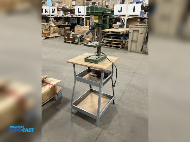 Lot 2-65608 - 1 Electric Powered Central Machinery, model S-987, 110 volt, 1/3 hp bench top drill press. S/N 53191...