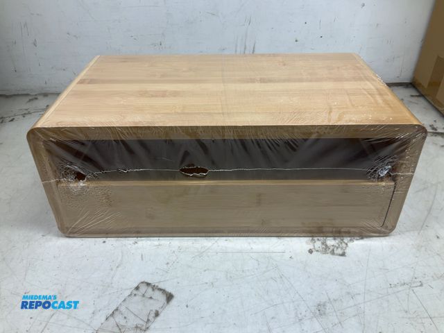 Lot 2-92765 - New Gigi Nest floating end table, 18” x 10” x 7” T