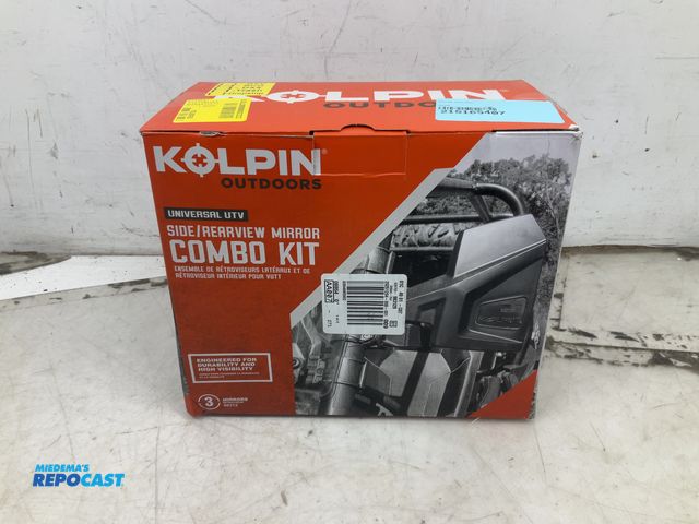 Lot 2-93998 - Kolpin outdoors universal UTV side/rear view mirror combo kit