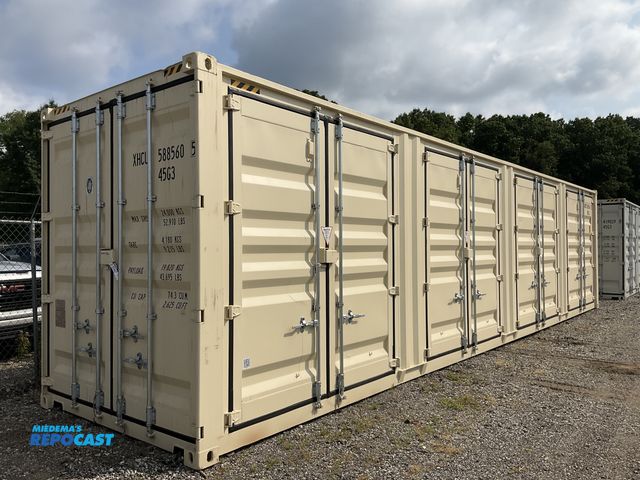 Lot 2-10447 - 2026 High Cube 40’L x 8’W x 9’ 6”T Metal Shipping/Ground Container