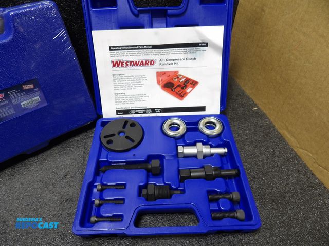Lot 2-53987 - lot of 2 new westward, a/c compressor clutch removal kit, clutch installer and remover, 2 3/4", 12 t...