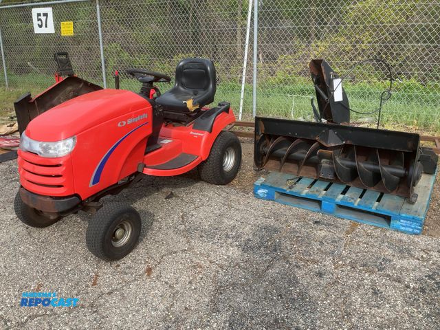 Lot 2-35337 - Simplicity 16hp Broadmoor w/ 44" mower &amp; 46" Snow Blower
