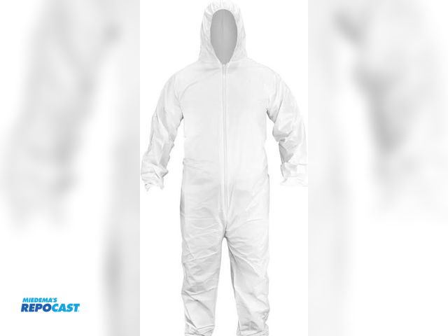 Lot 2-32843 - SFT1 Skid lot of (29) cases of Disposable coveralls with front zipper