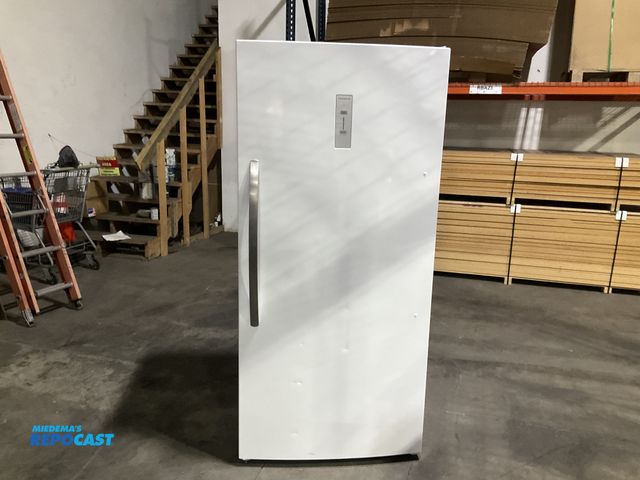 Lot 2-46778 - Scratch & Dent Frigidaire FFUE2024AWF Upright Freezer
