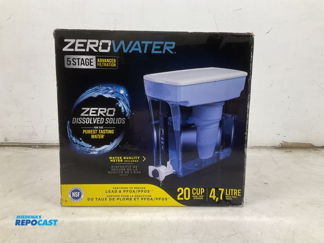 Lot 2-17127 - Zero water 5-stage Advanced Filtration