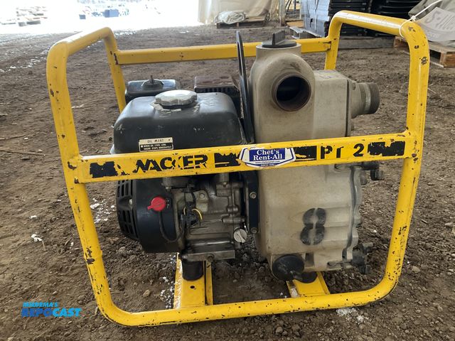 Lot 2-11069 - Wacker PT2 Trash Pump Portable Gas Powered Recoil Start