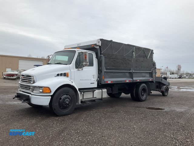 Lot 2-43552 - 2008 Sterling Acterra Dump Truck and Tow Behind Leaf Vac