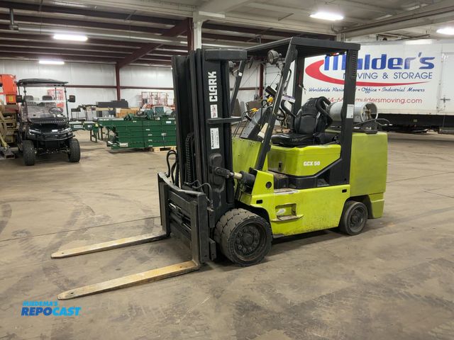 Lot 2-33058 - Clark GCX50 Forklift