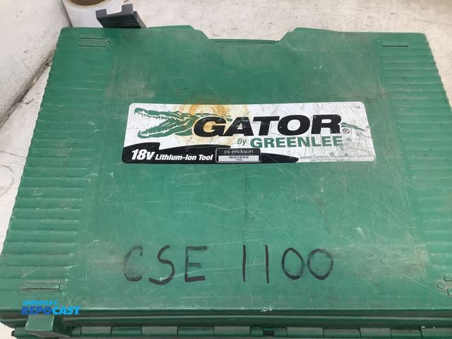 Lot 2-63379 - Gator by greenlee Battery Powered Lithium-Ion tool