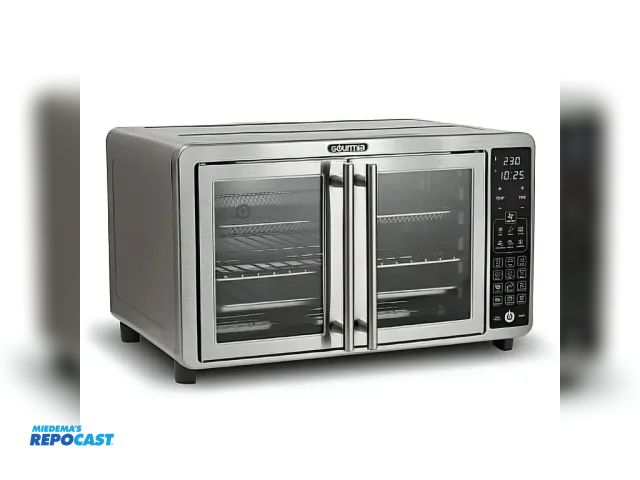 Lot 2-94349 - Gourmia XL Digital Countertop Oven with Air Fry French Door