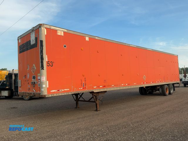Lot 2-11125 - 1999 Wabash 53' Dry Van Semi Trailer