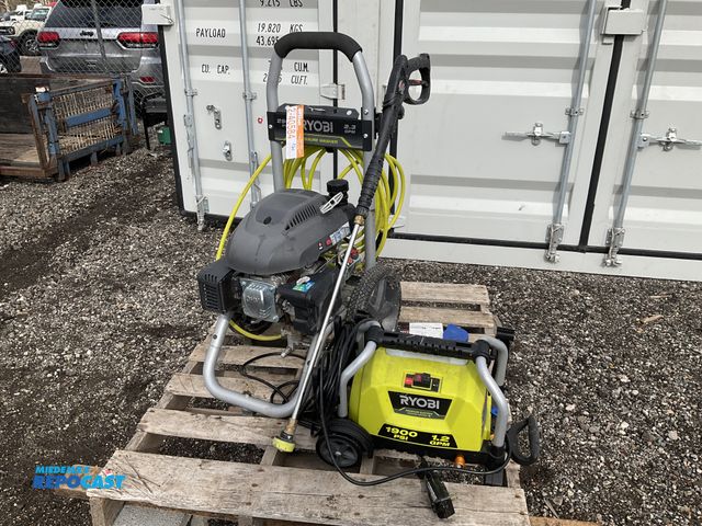 Lot 2-40584 - (2) Power Washers Gas/Electric