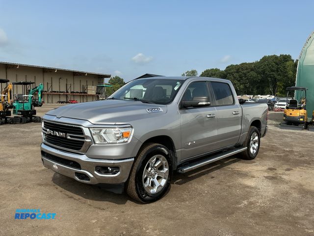 Lot 2-90898 - 2021 Ram 1500 Big Horn Crew Cab SWB 4WD Crew Cab Standard Box Pickup Truck 4x4