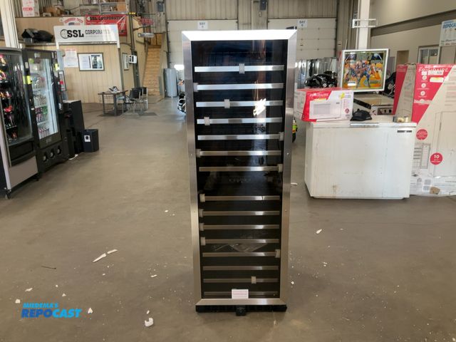 Lot 2-27761 - Scratch & Dent Vinotemp EL-142SDST 155-Bottle Dual-Zone Wine Cooler