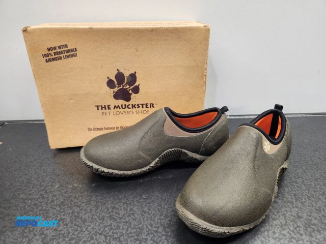 Lot 2-18552 - (1) New Pair of The Original Muck Boot Company Muckster Women's 6/6.5 M 5/4.5 Dark Tan Bark. Per the...