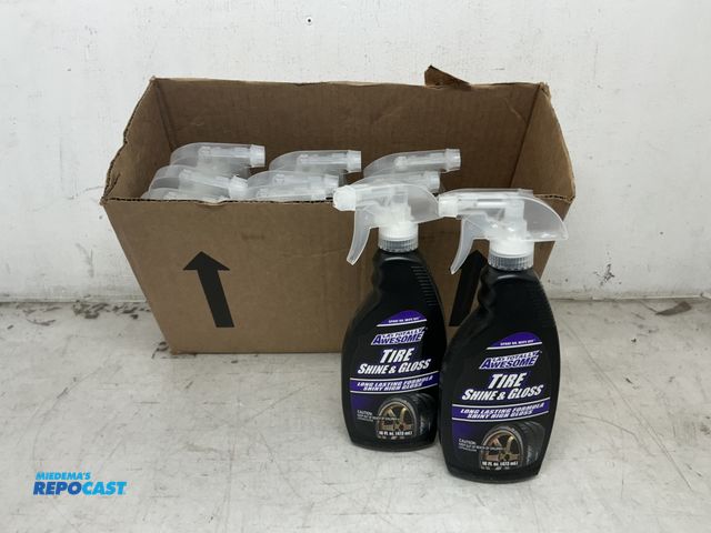 Lot 2-38375 - (12) LA Totally Awesome Tire Shine &amp; Gloss
